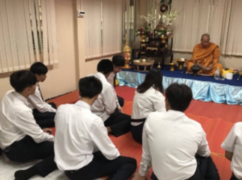 ทำบุญสโมสรนักศึกษา ปีการศึกษา 2560