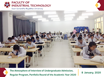 The Atmosphere of Interview of
Undergraduate Admission, Regular
Program, Portfolio Round of the Academic
Year 2020