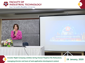 Investor Night Company Limited, led by
Chanat Thaphon Mu Mahasakun,  managing
director and team of web application
development contest