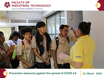 Preventive measures against the spread
of COVID-19