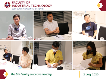 The 5th faculty executive meeting