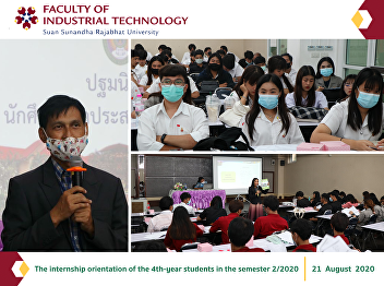 The internship orientation of the
4th-year students in the semester 2/2020