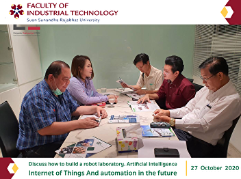 Discuss how to build a robot laboratory.
Artificial intelligence Internet of
Things And automation in the future