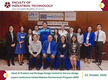 Head of Product and Package Design
Invited to the eco design expert
conference United Nations Environment
Program UNEP