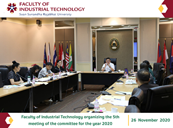 Faculty of Industrial Technology
organizing the 5th meeting of the
committee for the year 2020