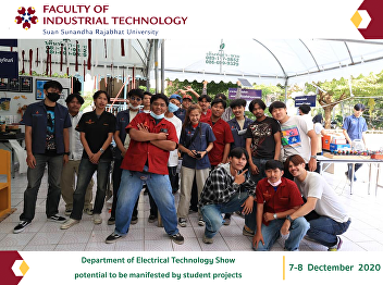 Department of Electrical Technology Show
potential to be manifested by student
projects