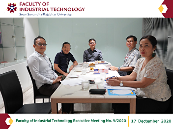 Faculty of Industrial Technology
Executive Meeting No. 9/2020