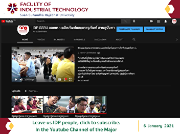 Leave us IDP people, click to subscribe.
In the Youtube Channel of the Major
