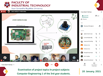 Examination of project topics In project
subjects Computer Engineering 1 of the
3rd year students.