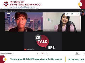 The program CE Talk EP3 began taping for
the sequel.