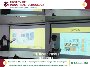Presentation of the results of the
design of Home Office - Fungjai 