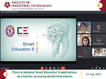Plans to develop Smart Education 9
applications as a hub for accessing
dental information.