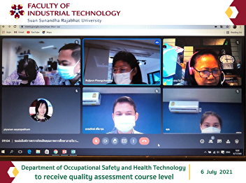 Department of Occupational Safety and
Health Technology to receive quality
assessment course level