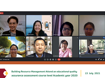 Building Resource Management Attend an
educational quality assurance assessment
course level Academic year 2020