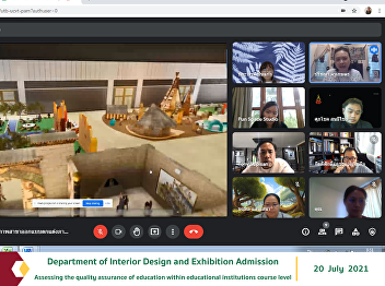 Department of Interior Design and
Exhibition Admission Assessing the
quality assurance of education within
educational institutions course level