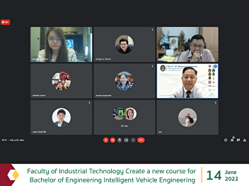 Faculty of Industrial Technology Create
a new course for Bachelor of Engineering
Intelligent Vehicle Engineering