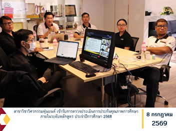 The Robotics Engineering Program
Underwent the Internal Educational
Quality Assurance Assessment at the
Program Level for the Academic Year
2025.