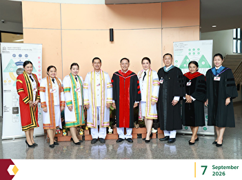 The Executive Board of the Faculty of
Engineering and Industrial Technology
Attended the 2026 Commencement Ceremony
of Suan Sunandha Rajabhat University